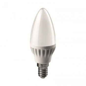Лампа светодиодная 71 628 OLL-C37-6-230-2.7K-E14-FR 6Вт свеча 2700К тепл. бел. E14 450лм 176-264В Онлайт