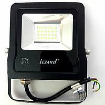 Светодиодный прожектор 20W SMD 1600LM 6500K IP 65 Lezard